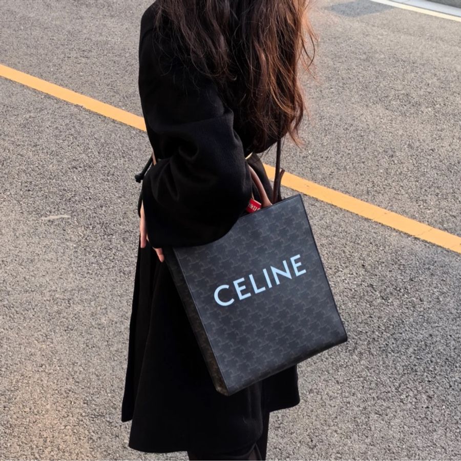 (全新品💖) Celine Cabas 托特包+斜背包 專櫃9萬!!-2