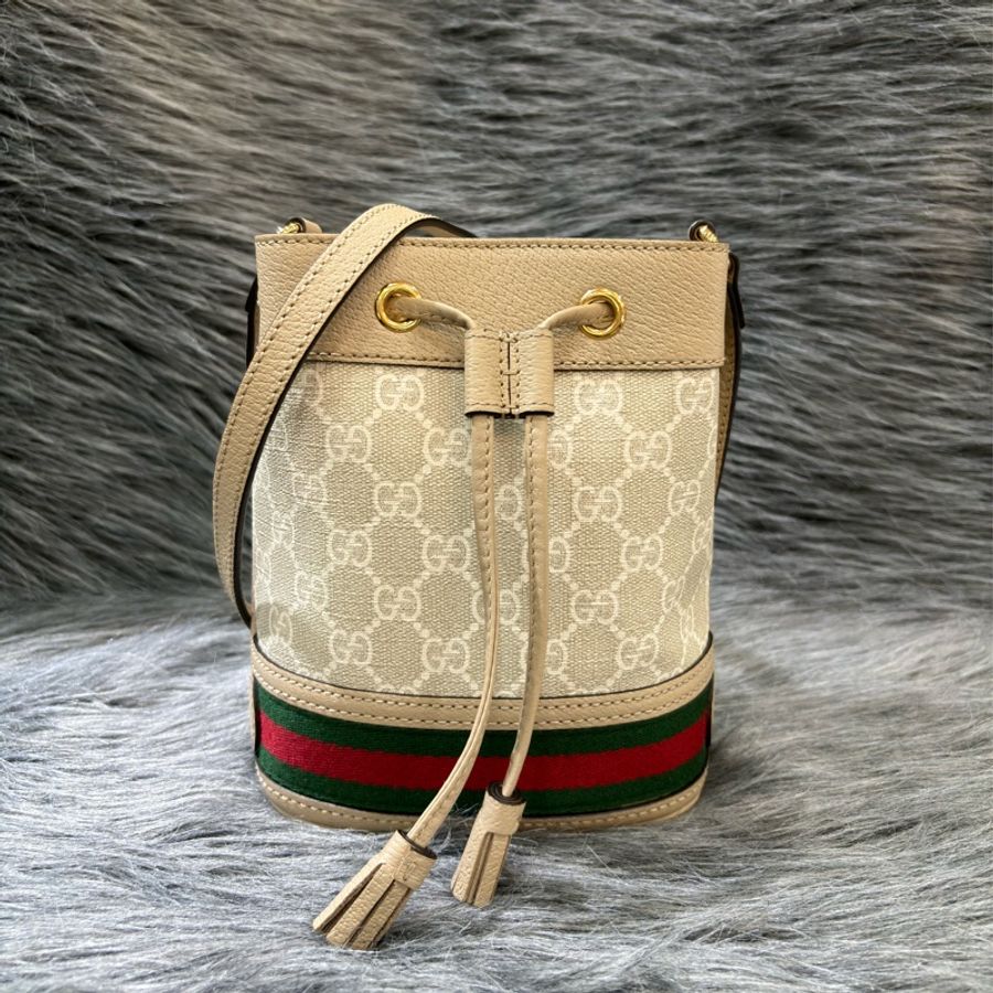 GUCCI 550620 Ophidia GG nano mini noe 肩背包斜背包水桶包-0