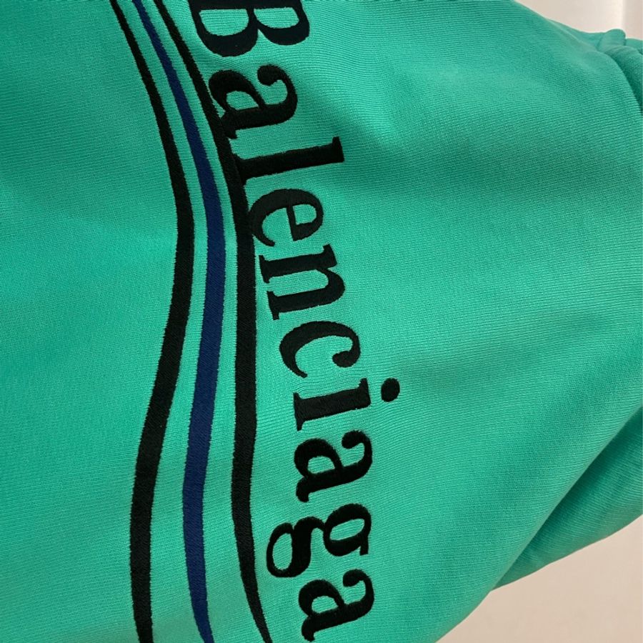 巴黎世家 balenciaga 男 女 帽T 可樂 刺繡 logo-2