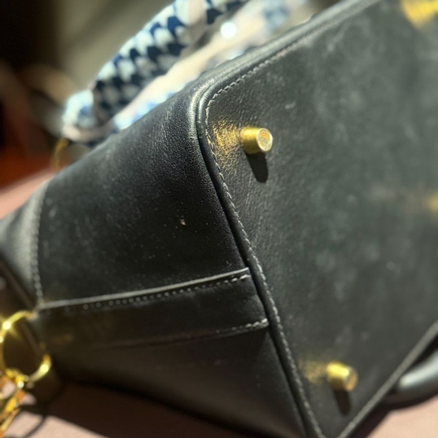 經典黑金 愛馬仕 Hermes toolbox 8成新 #肩背#側背#手提-9