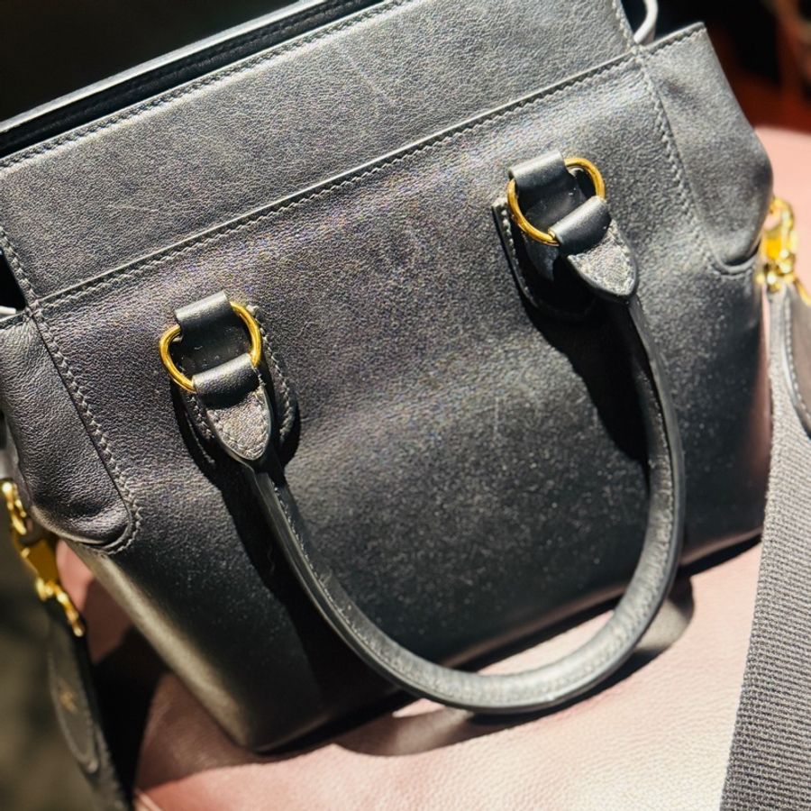 經典黑金 愛馬仕 Hermes toolbox 8成新 #肩背#側背#手提-12