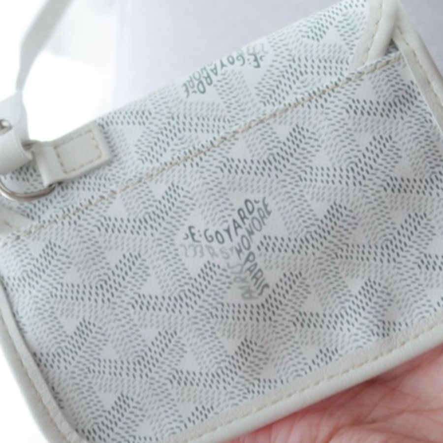 Goyard Anjou mini tote 白 托特包-11