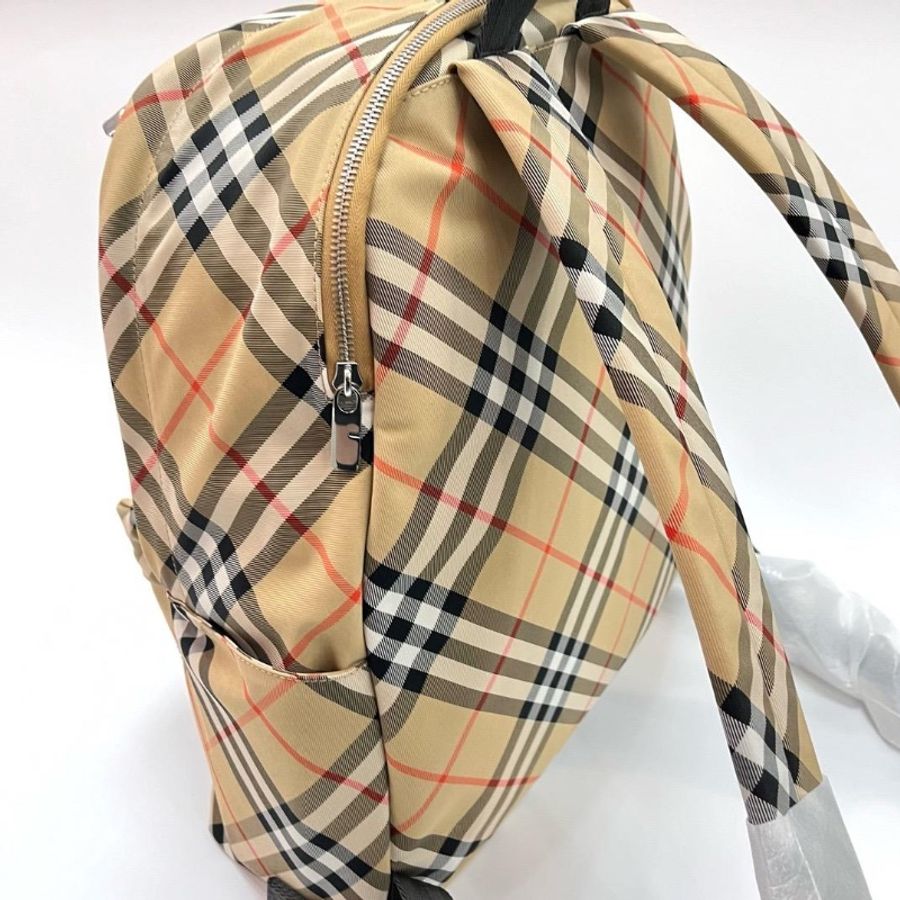 Burberry check backpack-1
