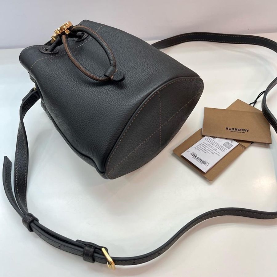 Burberry black bucket bag-1