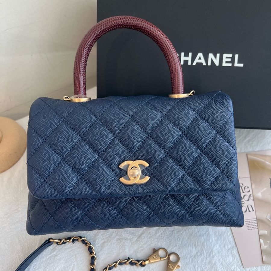 ෆ Chanel Handle 蜥蜴手把🈶購證-7