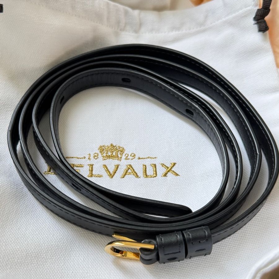 【 降價 】 DELVAUX 黑色 Lingot Small Olen Calf 斜背包/手拿包-12