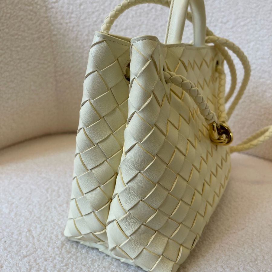BV葆蝶家Andiamo小號編織包,小雞黃色,24年專櫃購入-3