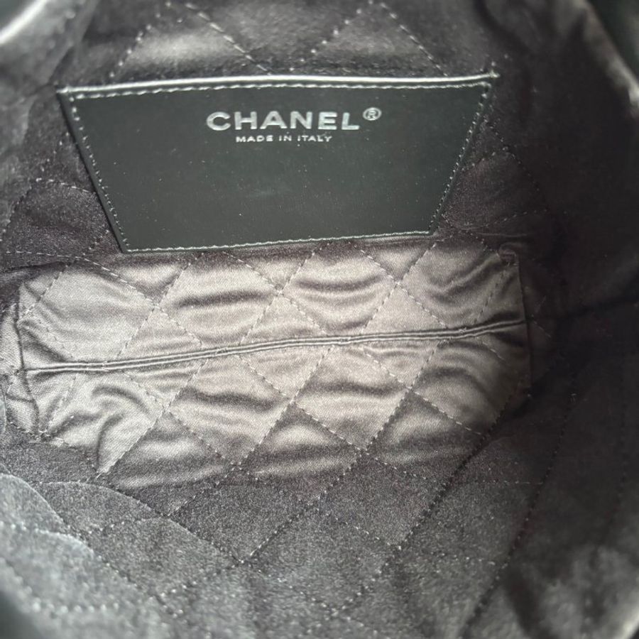 ::CHANEL:: AS3980黑色銀字樣MINI 22BAG-13