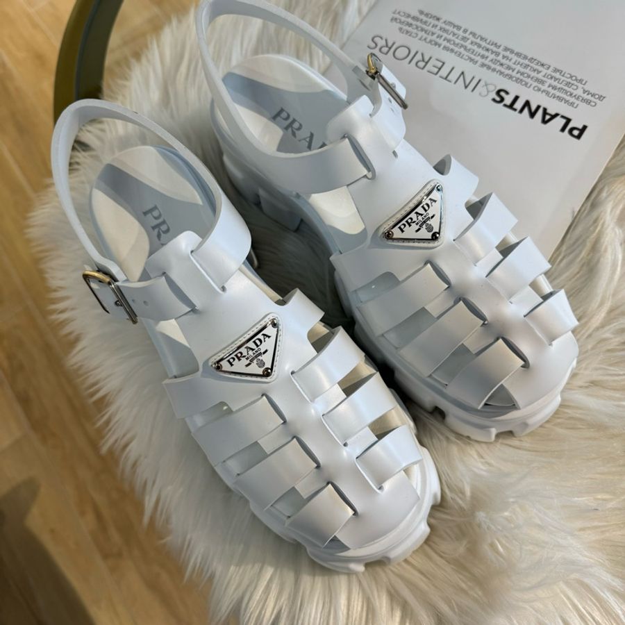 Prada Monolith 厚底涼鞋-1