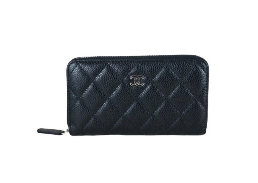 「JL精品代購」 極新 Chanel 香奈兒 拉鍊 錢包-0
