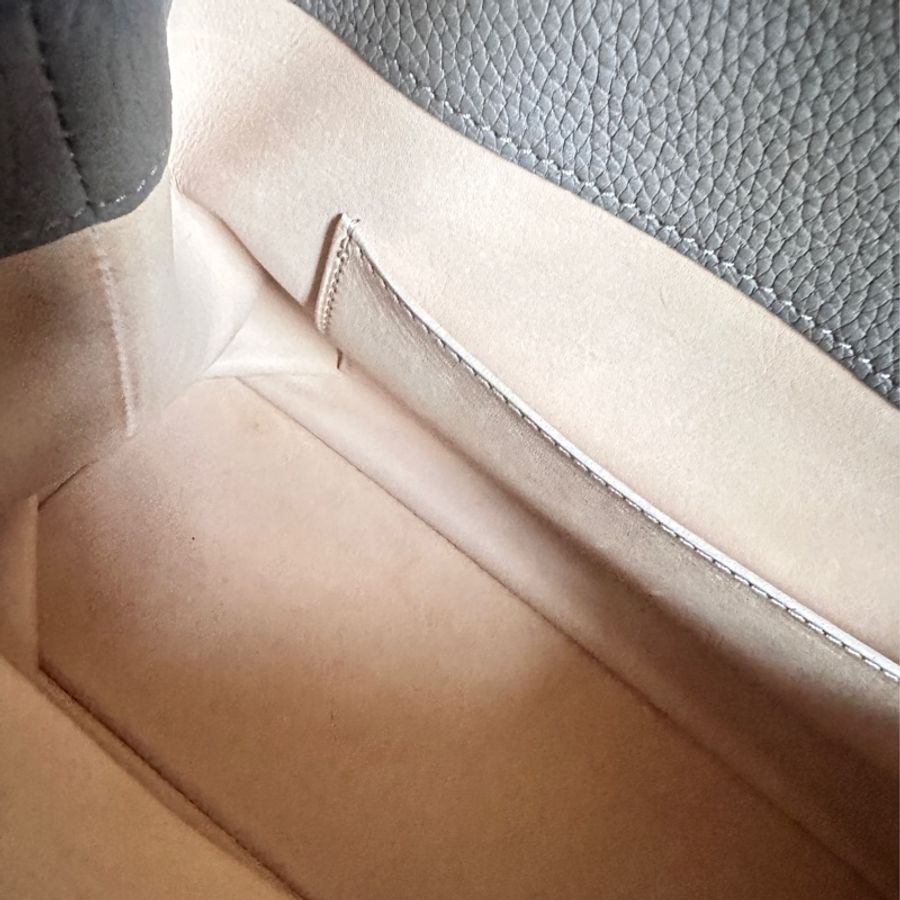 Moynat Gaby Bag PM尺寸 大象灰金釦-3