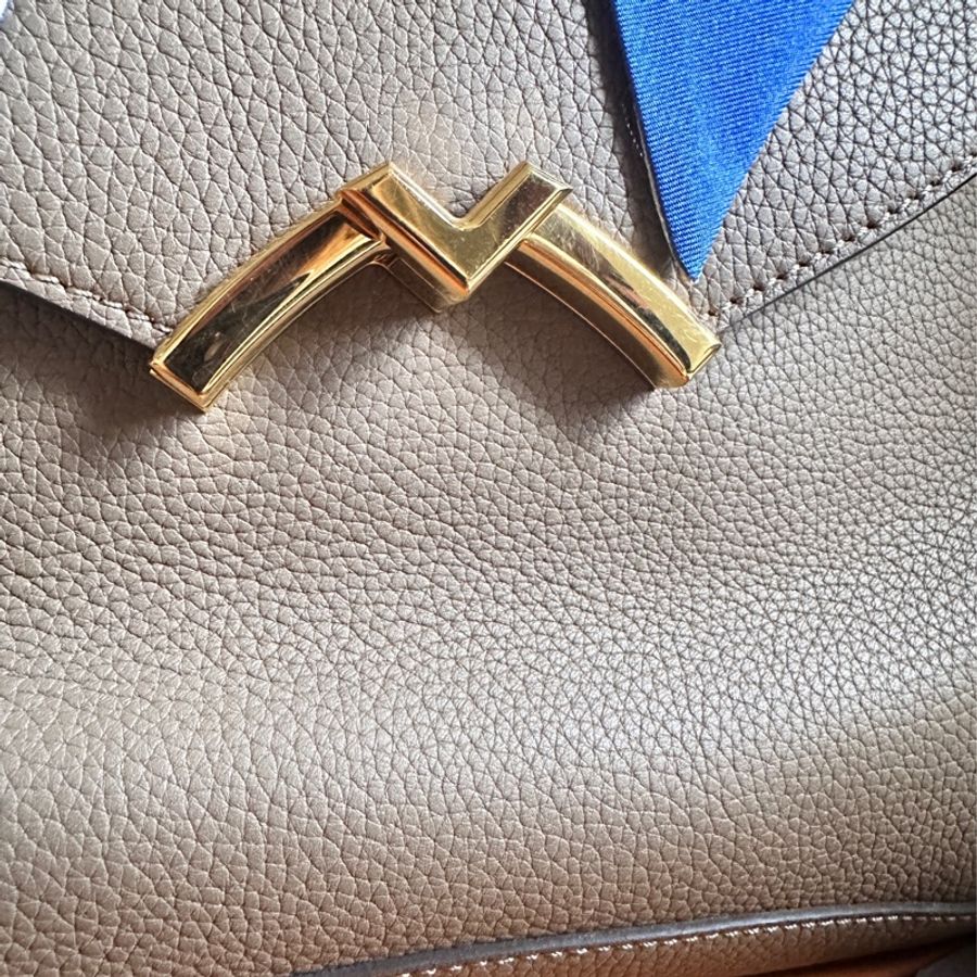 Moynat Gaby Bag PM尺寸 大象灰金釦-4
