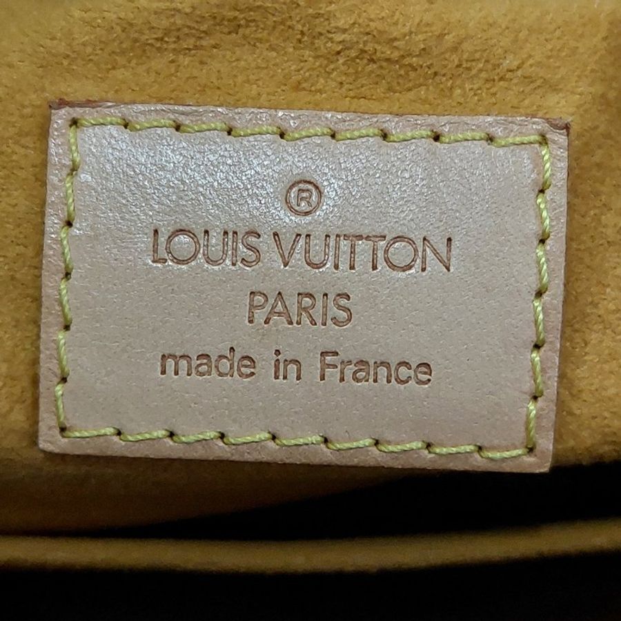 LV M95020  牛仔包🎀現貨實拍🎀 單寧牛仔布手提元寶包~二手-76