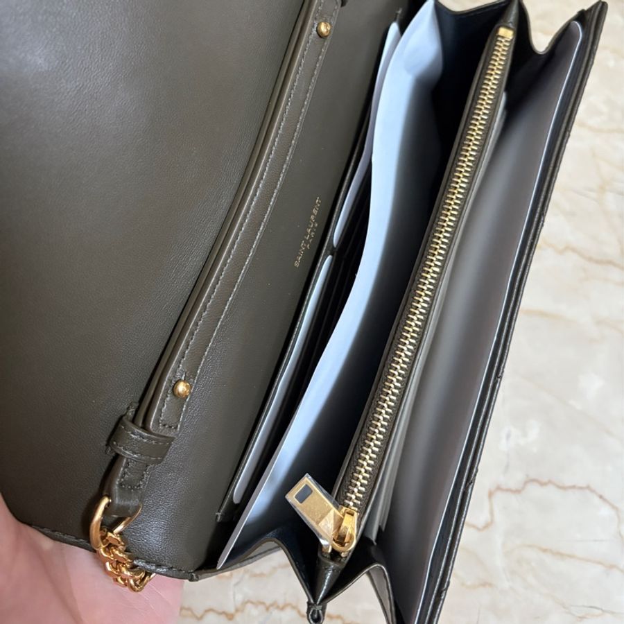 YSL 大號 Woc信封包 大號 輕麝香色-8