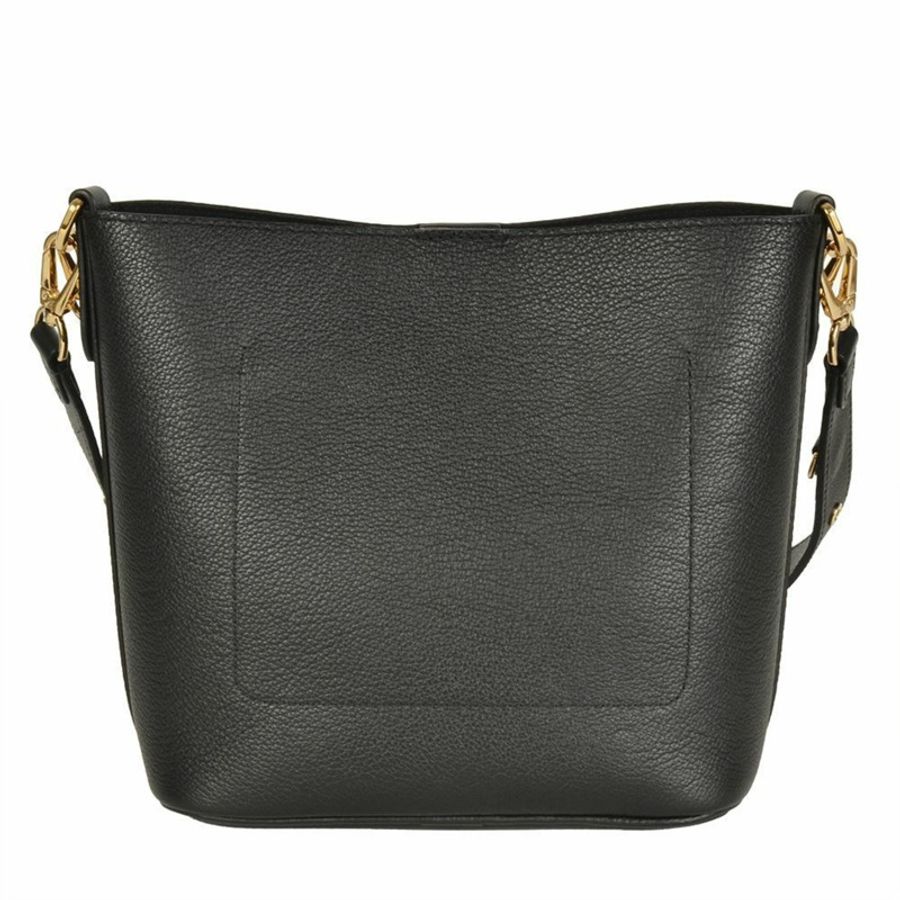 路易威登 LOUIS VUITTON Rock & Walk 單肩包 皮革 M24006 Noir RFID 鏈條 黑色-3