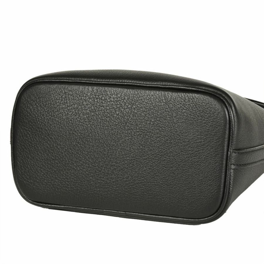 路易威登 LOUIS VUITTON Rock & Walk 單肩包 皮革 M24006 Noir RFID 鏈條 黑色-4