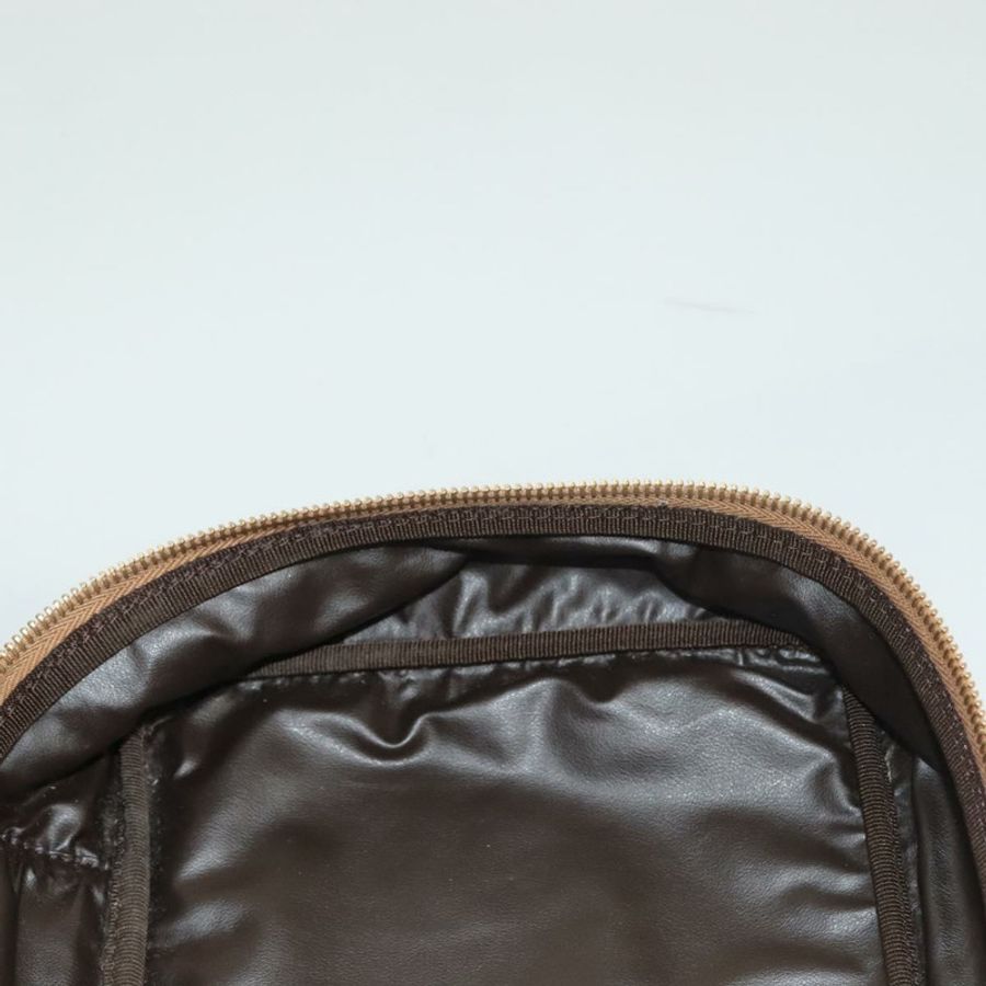 【日本直送】FENDI Zucca帆布化妝包 米色 金色 正品 ki5784-16
