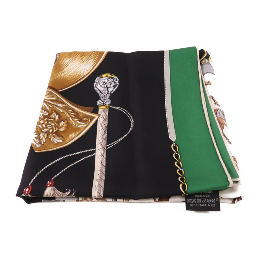 HERMES 絲質Scarf 90X90絲巾-12
