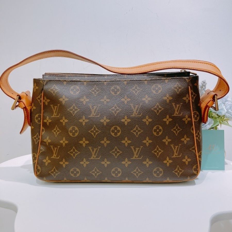 TW4326 Louis Vuitton 路易威登老花 中號駱駝包Viva Cite GM Shoulder Bag-1