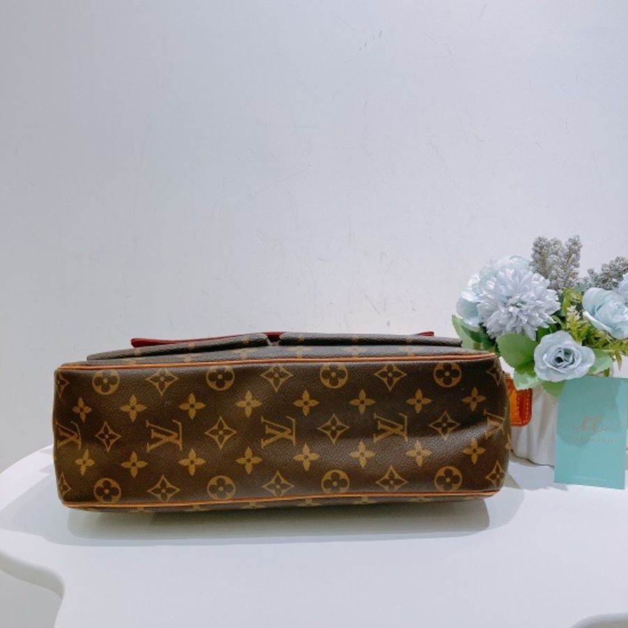 TW4326 Louis Vuitton 路易威登老花 中號駱駝包Viva Cite GM Shoulder Bag-4