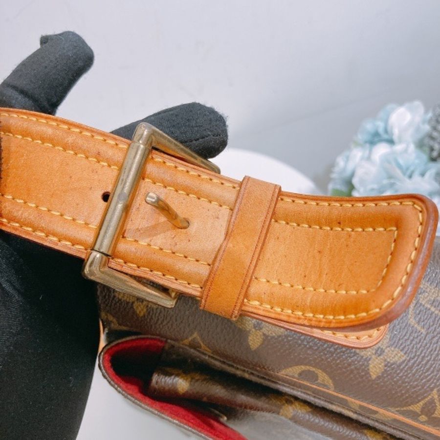 TW4326 Louis Vuitton 路易威登老花 中號駱駝包Viva Cite GM Shoulder Bag-9