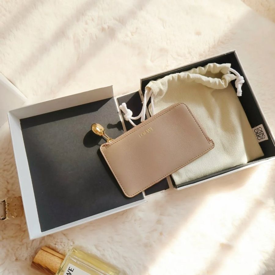 Loewe Pebble 拉鏈咭包散子包 卡片包-9