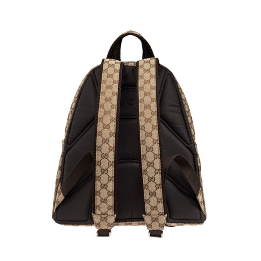 🎁夏季折扣🎁Gucci 800265 GG 經典印花中款後背包-11
