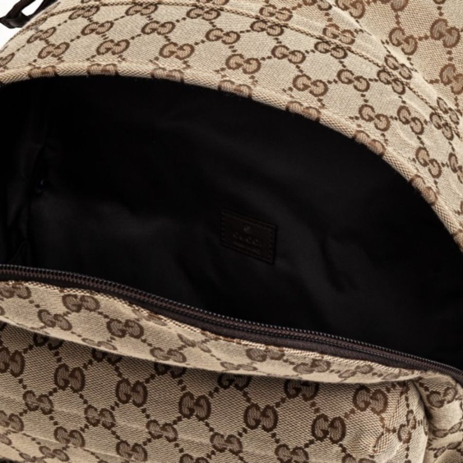 🎁夏季折扣🎁Gucci 800265 GG 經典印花中款後背包-13