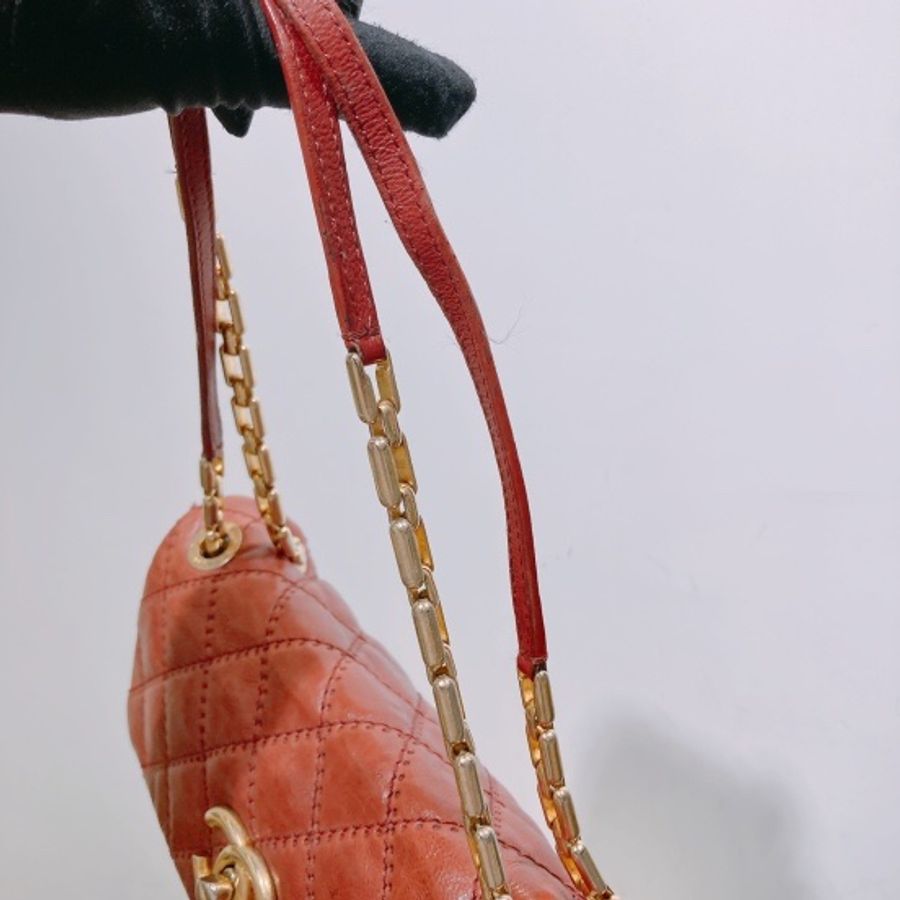 TW4327 Chanel 香奈兒翻蓋 菱格壓紋 雙鏈條肩背包 Big CC Logo Flap Bag-20