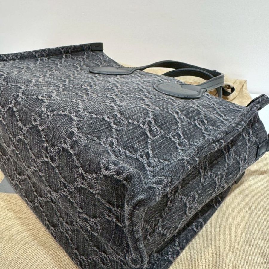 GUCCI 手提包/斜背包/牛仔布包 772183 未使用-5
