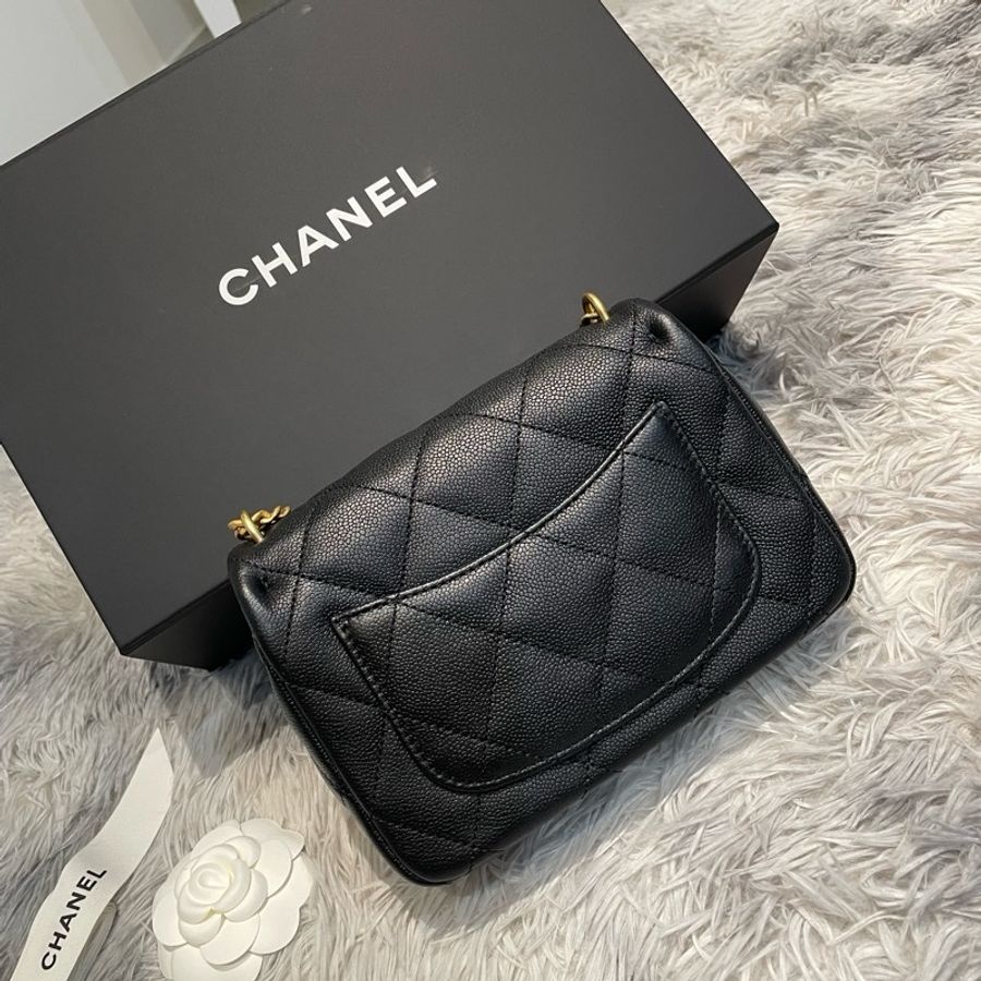 CHANEL 24P愛心方胖20CM-11