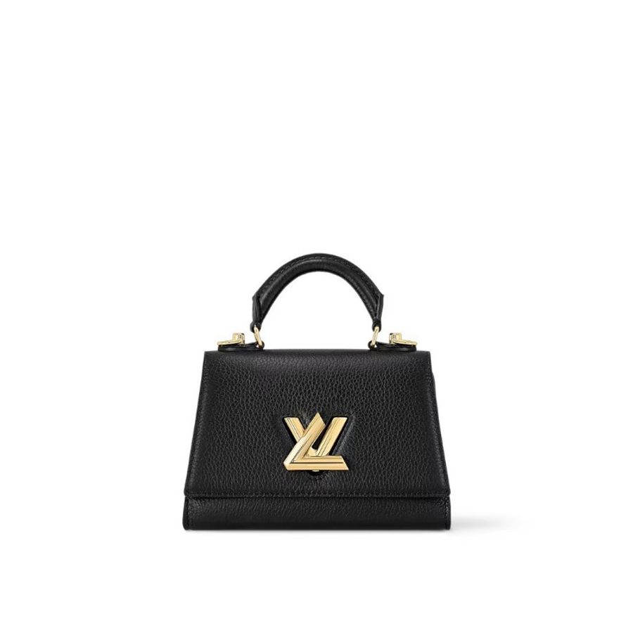 Louis Vuitton Twist One Handle BB 黑色牛皮 斜背/肩背/手提三用包-1