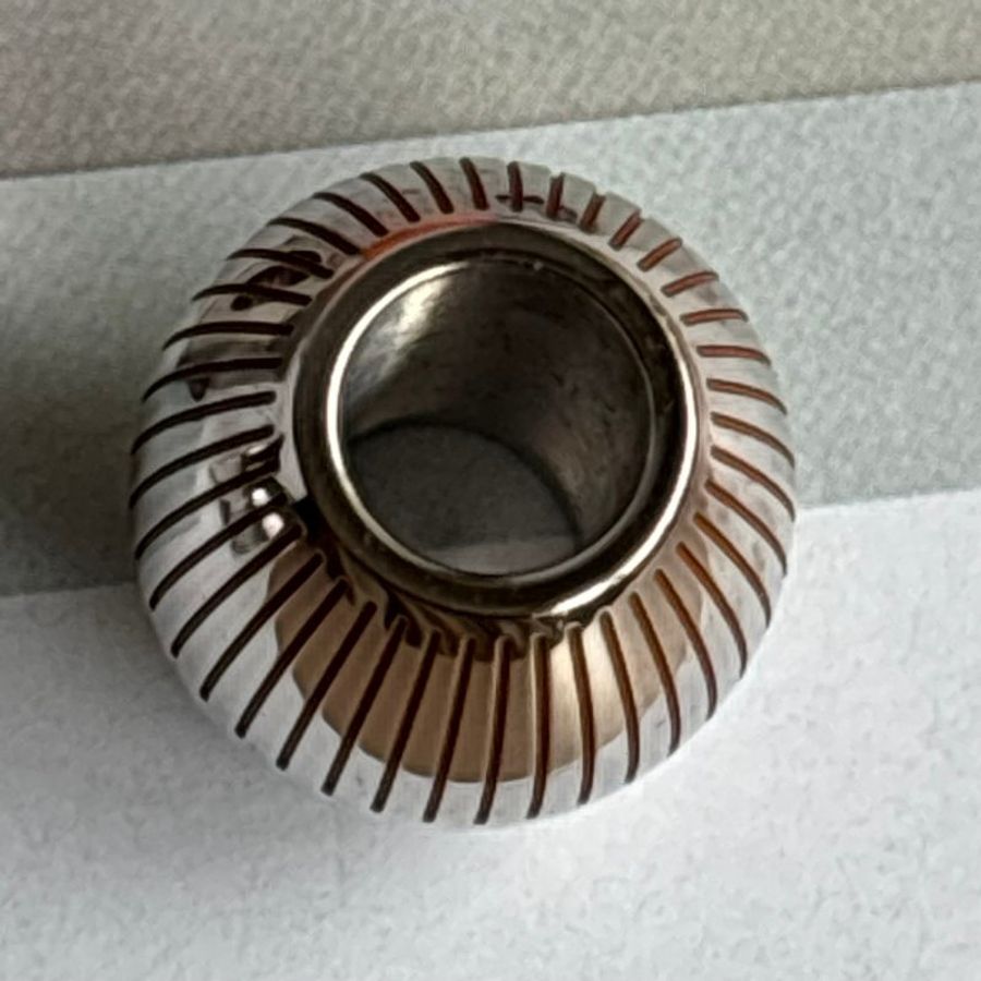::HERMES:: 銀色金屬 Totem Twilly Rings絲巾扣 領巾扣環-5