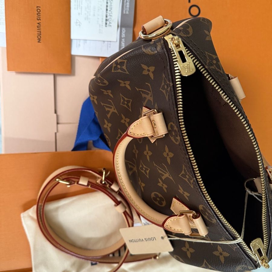 LV speedy 25晶片款（附鎖頭原裝未拆，歡迎聊聊-7