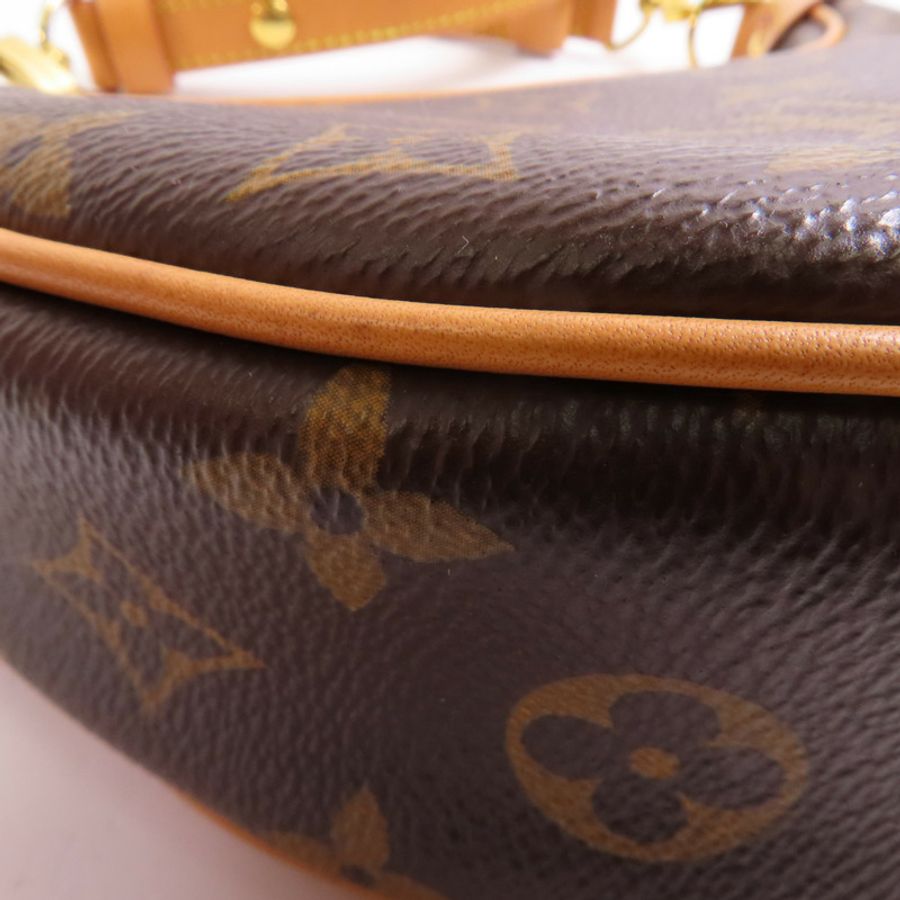 LOUIS VUITTON 【激減優惠】Monogram Loop金扣肩背袋棕色-8