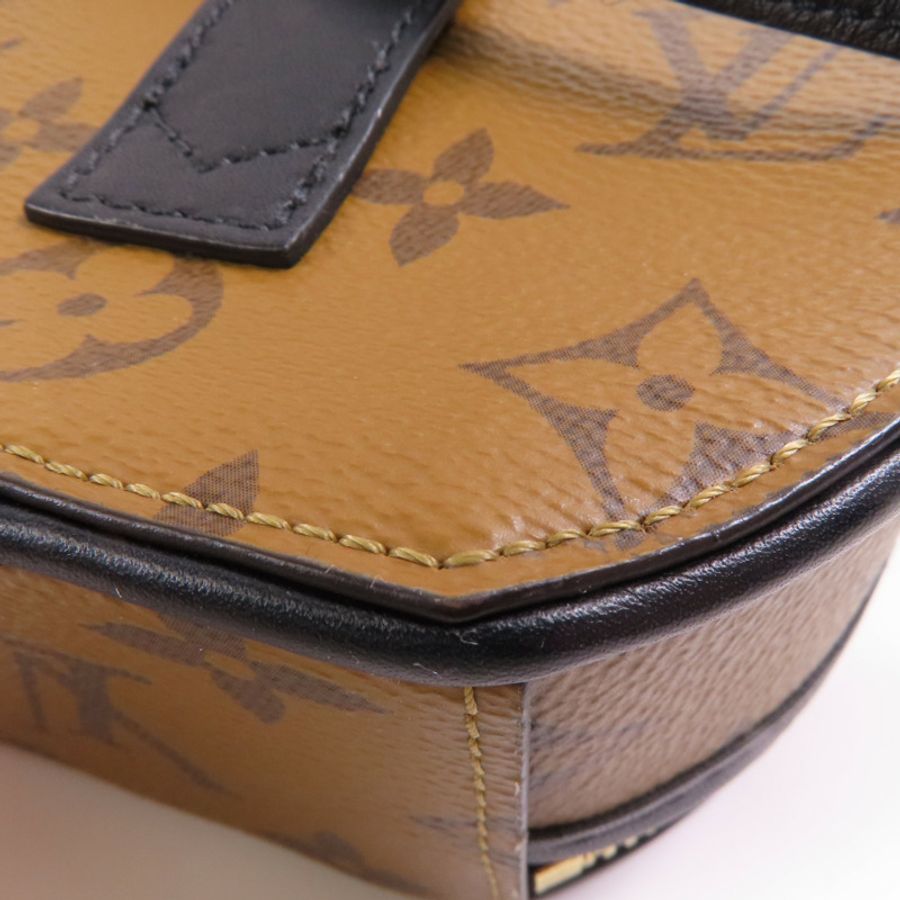 LOUIS VUITTON 【激減優惠】Monogram Reverse Mini Boite Chapeau金扣肩背袋-7