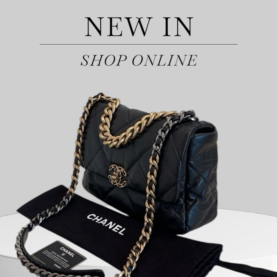 Chanel 19bag small 小號金扣-2