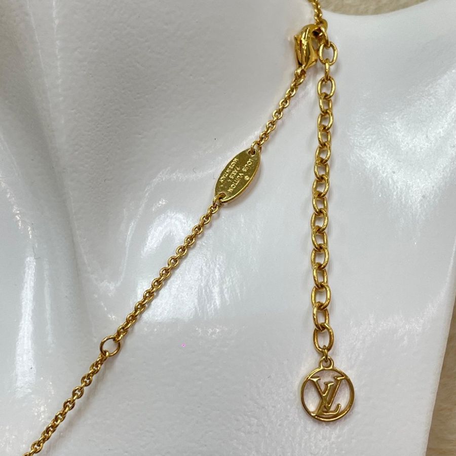 LV 路易威登 Flowergram 金色花花頸鏈 XA902-16