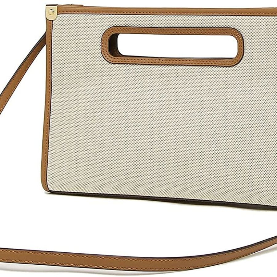 Michael Kors 專櫃經典款 JANE系列超輕帆布手提/單肩包兩用包-3