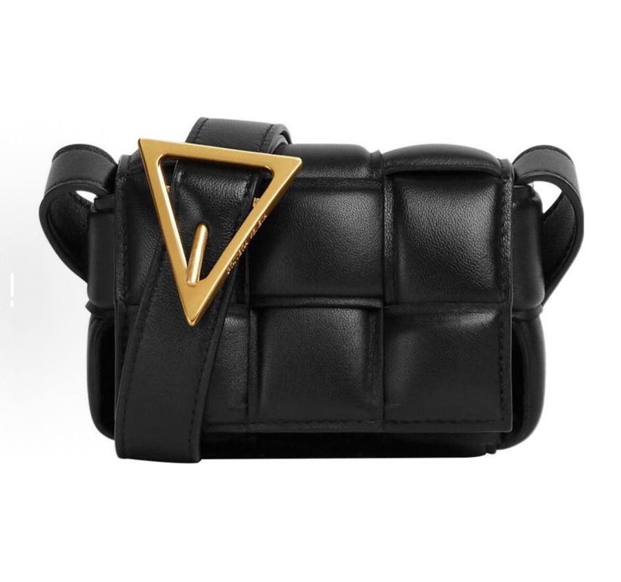 Bottega Veneta葆蝶家 單肩斜挎包 迷你-1
