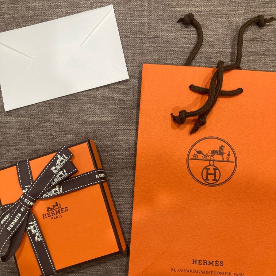 愛馬仕hermes 白x金 mini pop小h logo項鍊 品牌經典🇹🇼-4