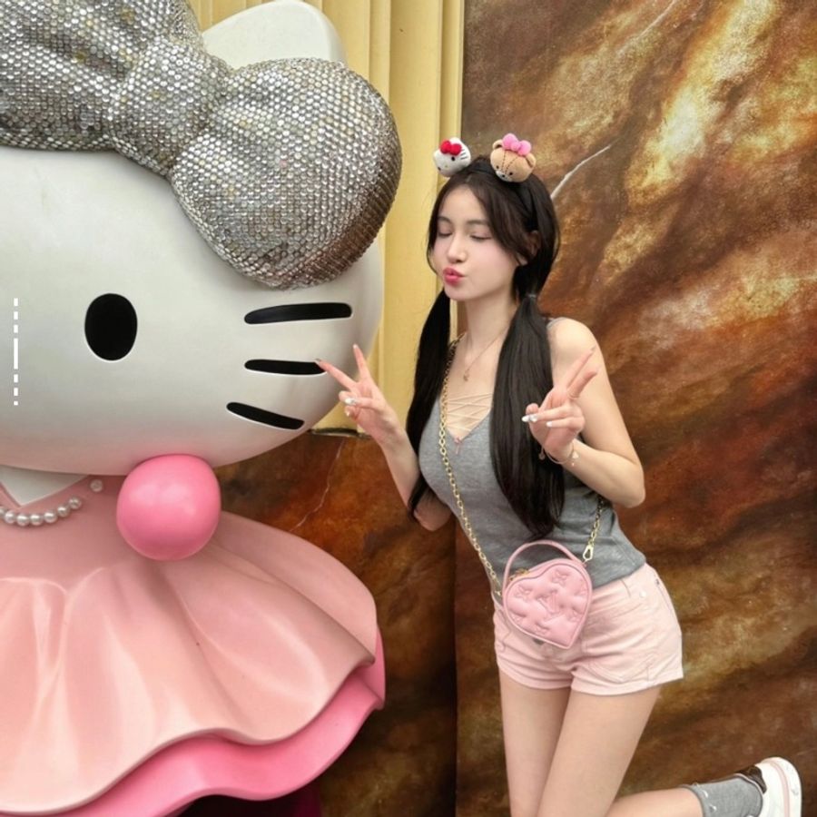 LOUIS VUITTON 限定款 愛心包包 女款 粉色-5