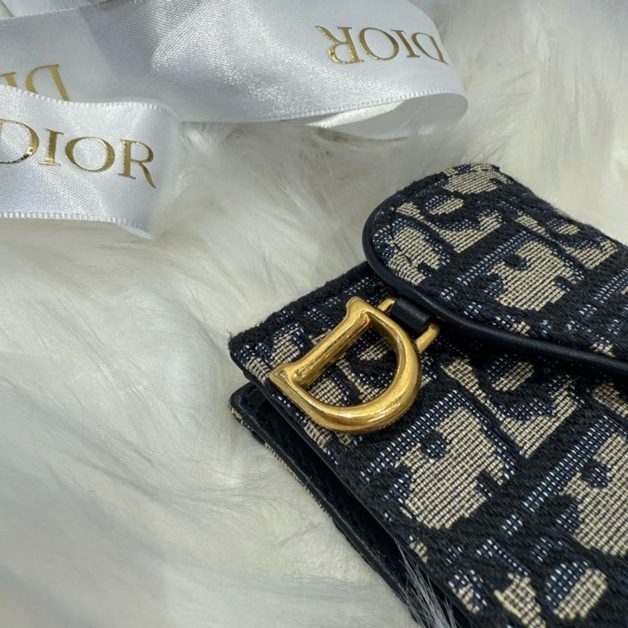 Dior Saddle Bloom 卡夾 全新-4