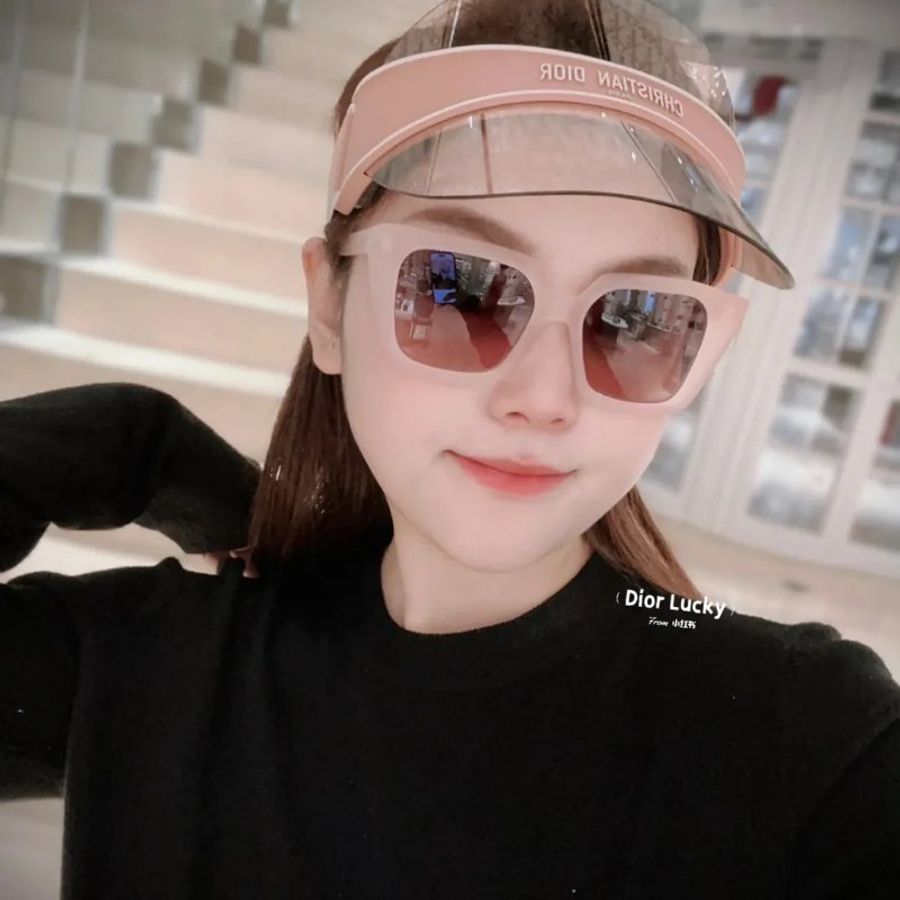 DiorMidnight S1I Pink Matte 粉紅磨砂方框太陽眼鏡-11