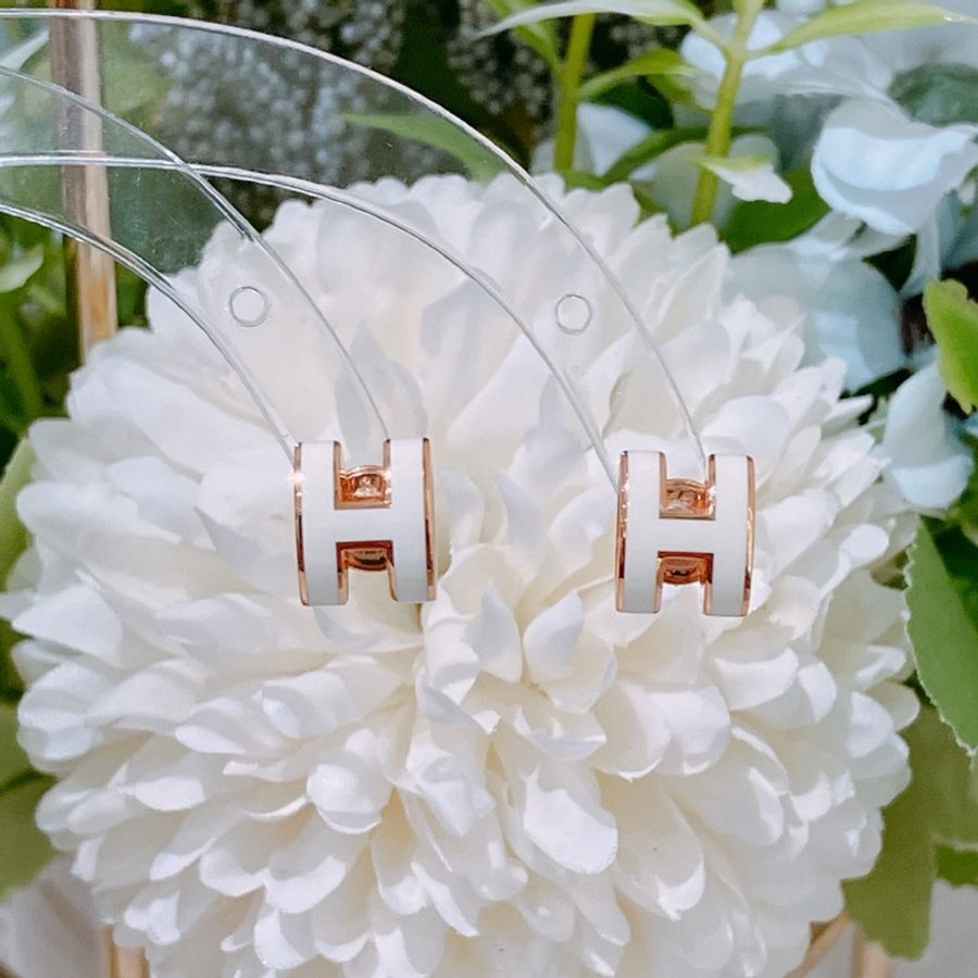 TK1746 HERMES 愛馬仕迷你H字耳環MINI POP H EARRINGS-6