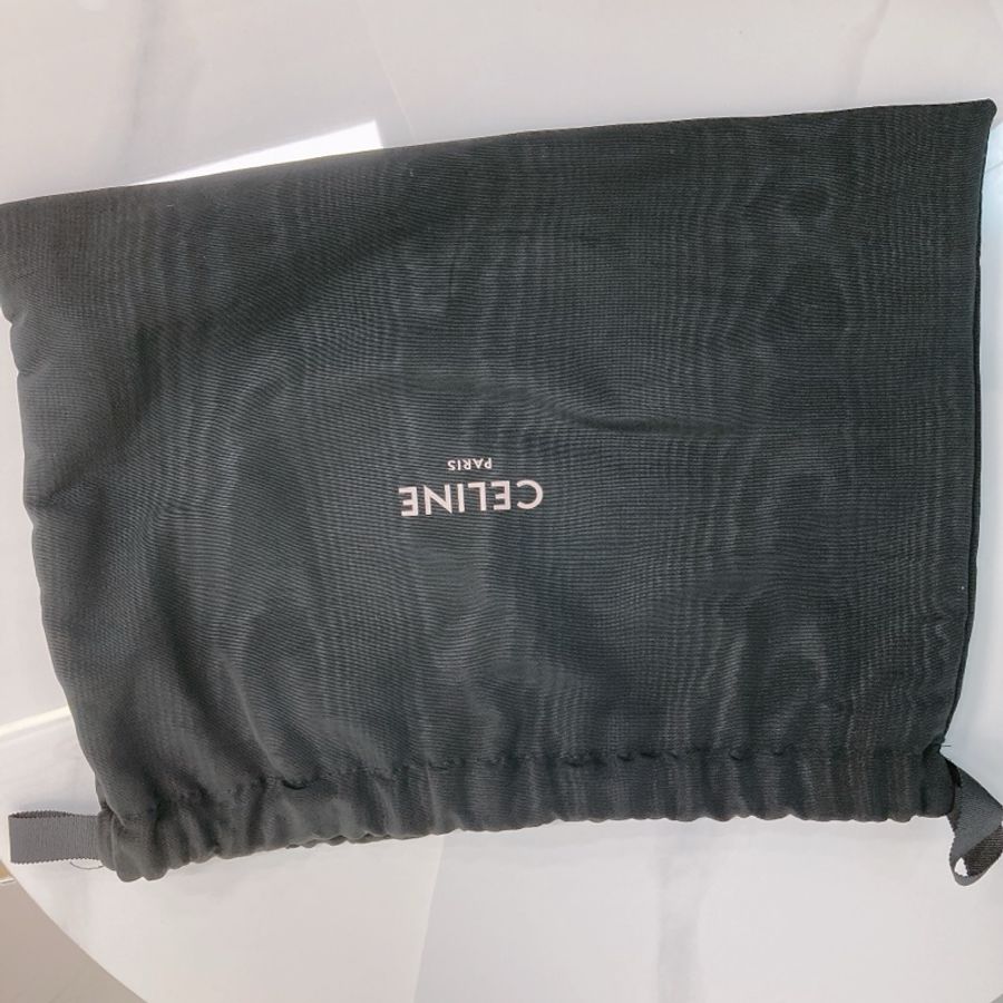 MS0278 賽琳 豎版 迷你 托特包 帆布 經典老花紋 手提 斜垮Celine Mini Vertical Cabas In Triomphe Canvas With Celine Print White-16