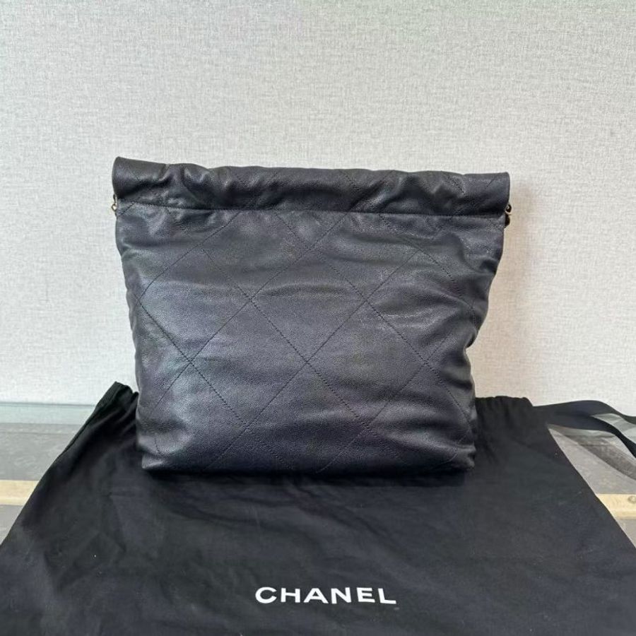 ✨CHANEL 22bag黑金黑字子母垃圾袋30*30*8 99新配件塵袋-5