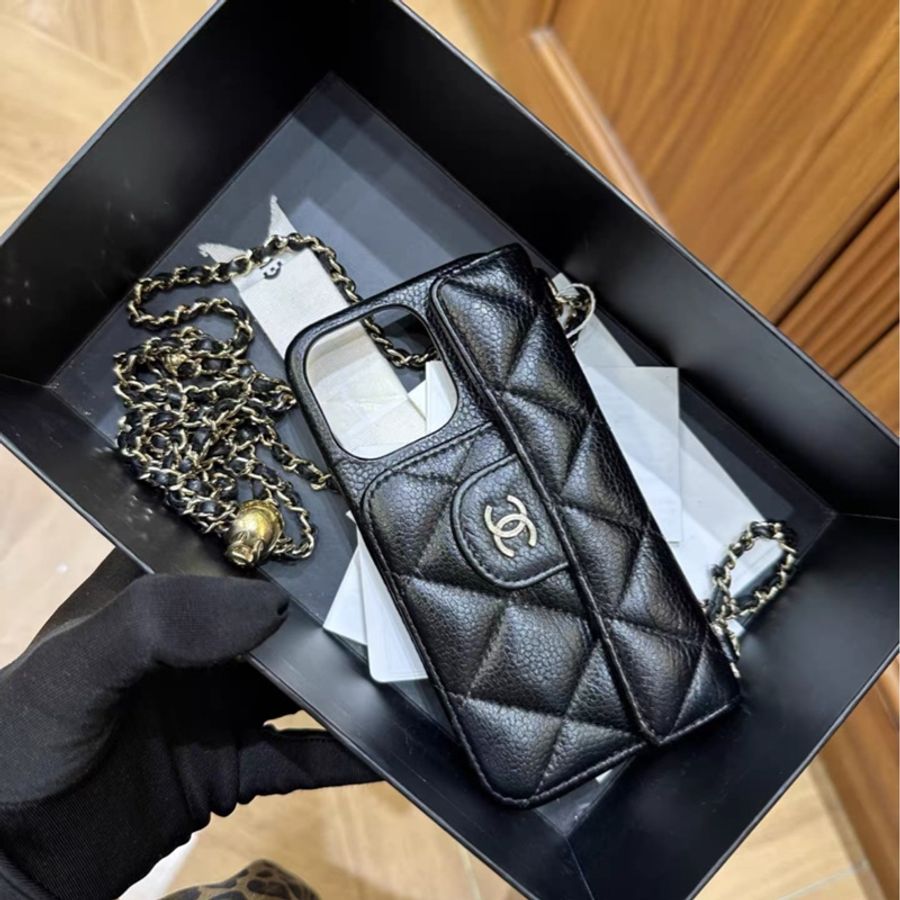 Chanel 手機殼 GD同款 芯片款-1