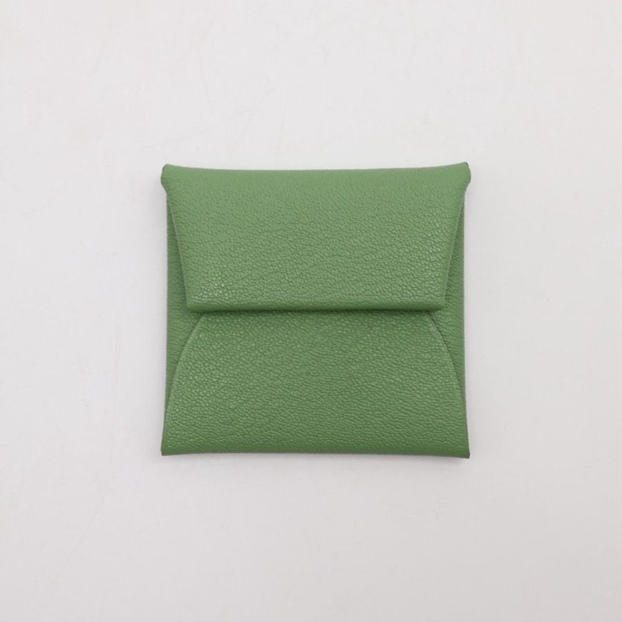 HERMES Chevre mysore bastia - 牛油果綠拚金棕-1