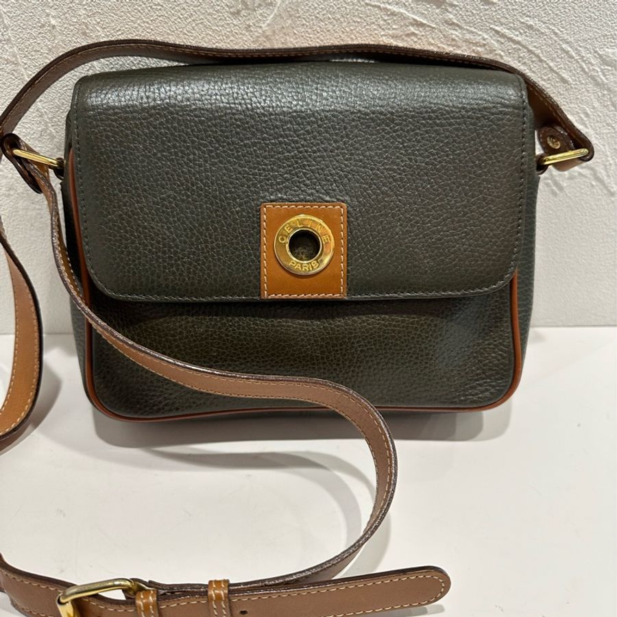 Celine vintage green bag-0